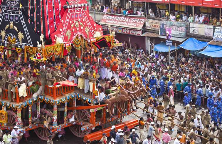 De Puri Rath Yatra Chariots en waarom ze opmerkelijk zijn / 