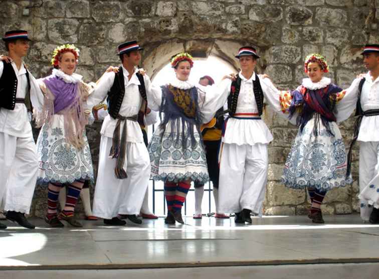 Die traditionellen Volkstrachten von Kroatien