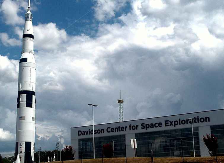 El Centro de cohetes y espacio de EE. UU. - Atracción turística pagada de Alabama / Alabama