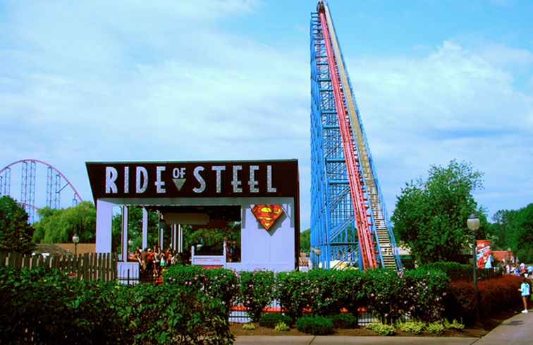Topp 10 Bästa Steel Roller Coasters i Nordamerika