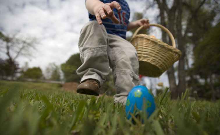 UK Easter Egg Hunts at Statige huizen, paleizen en parken / Engeland