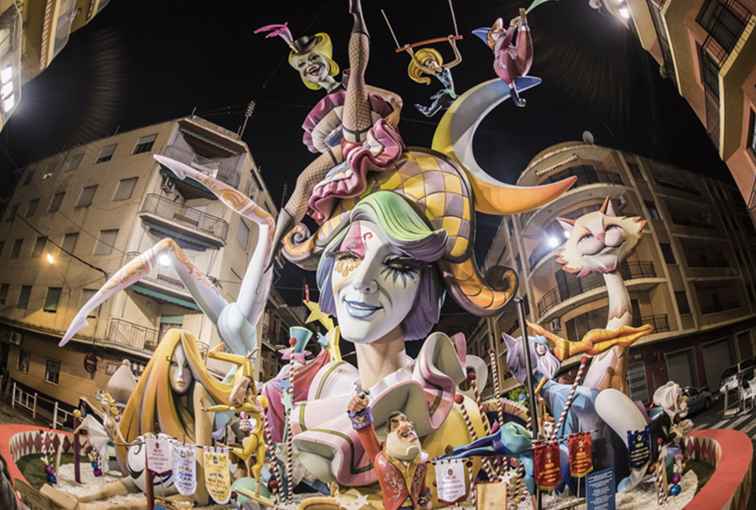 Las Fallas-festival in Valencia De topevenementen om bij te wonen / Spanje