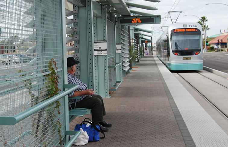 Valley Metro Light Rail serverar Phoenix-området / Arizona