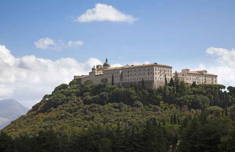 Een bezoek aan de abdij van Montecassino / Italië