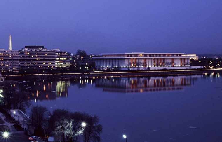 Washington DC Foto's Beelden van de Potomac Rivier / Washington, D.C..