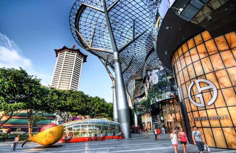 Var man handlar i Orchard Road, Singapore / Singapore