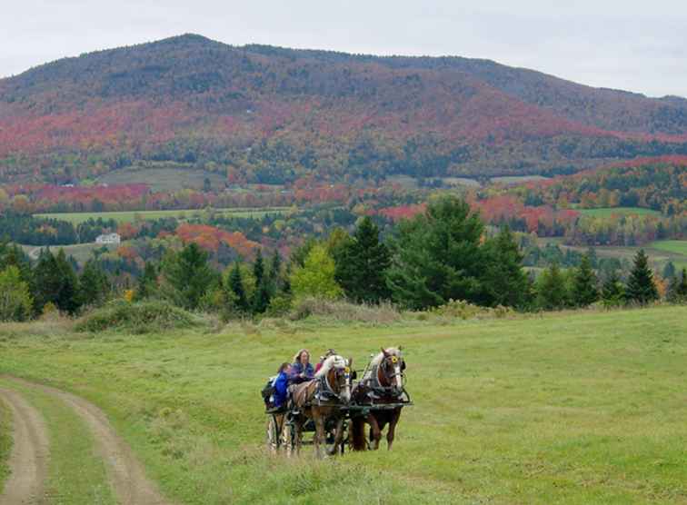 10 bästa ställen att bo i Vermont i höst / Vermont