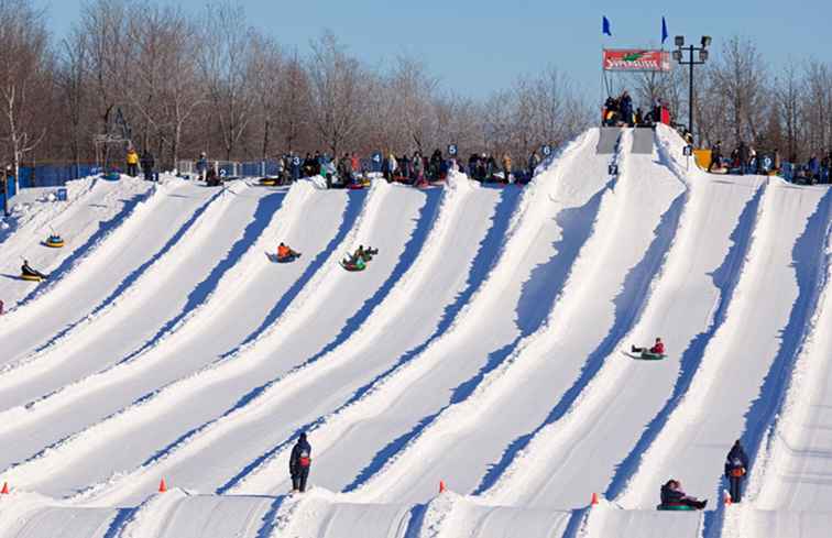 7 Montreal Snow Tubing Bestemmingen die u moet proberen in 2017-2018 / Montreal