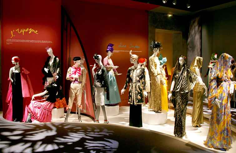 Allt om Yves Saint Laurent Museum i Paris / frankrike