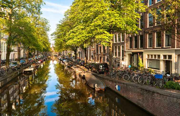 Amsterdam på våren / nederländerna