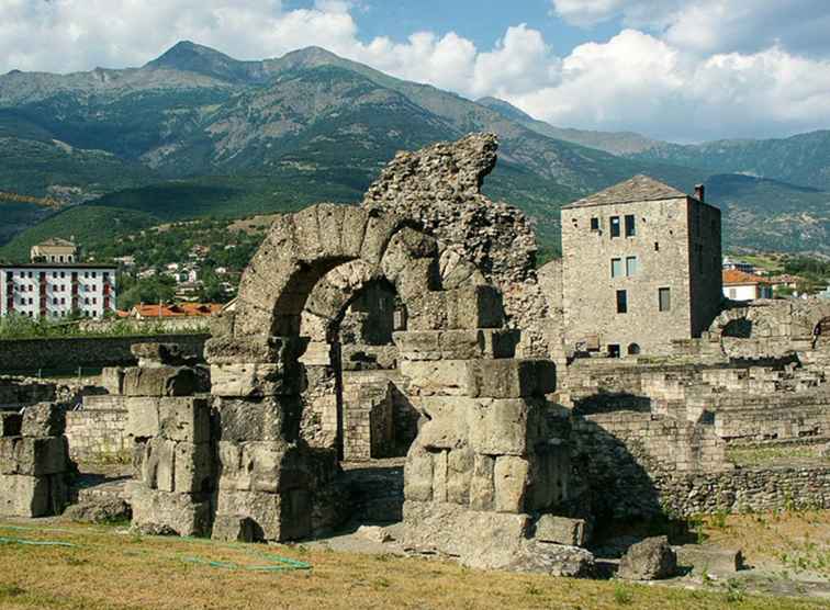 Aosta en de Valle d'Aosta - Italië / Italië