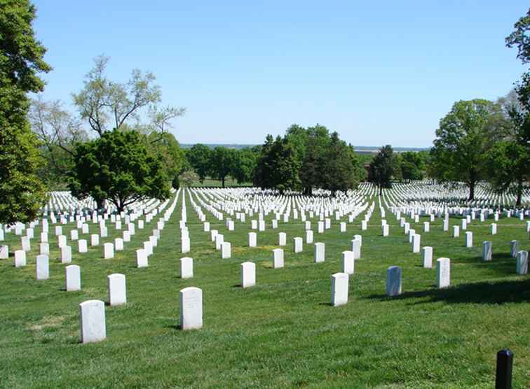 Foto del cimitero nazionale di Arlington / Washington DC.