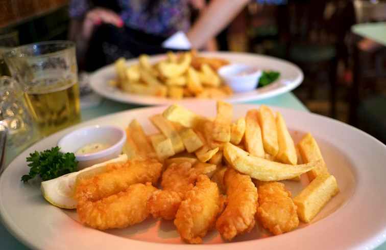 Beste Fisch und Chips in London / England