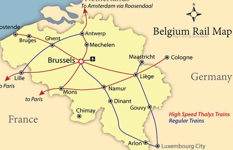 Comment se déplacer en Belgique comme un local