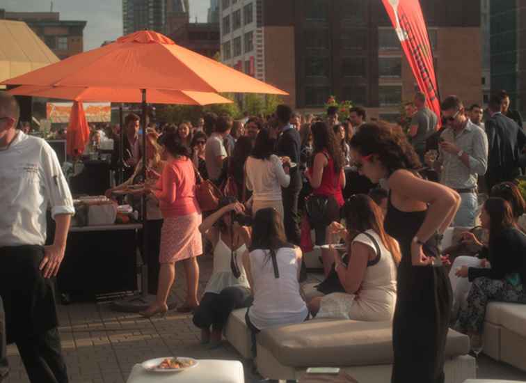 Hyatts Six Resto Lounge Terrace 2017 säsong / Montreal