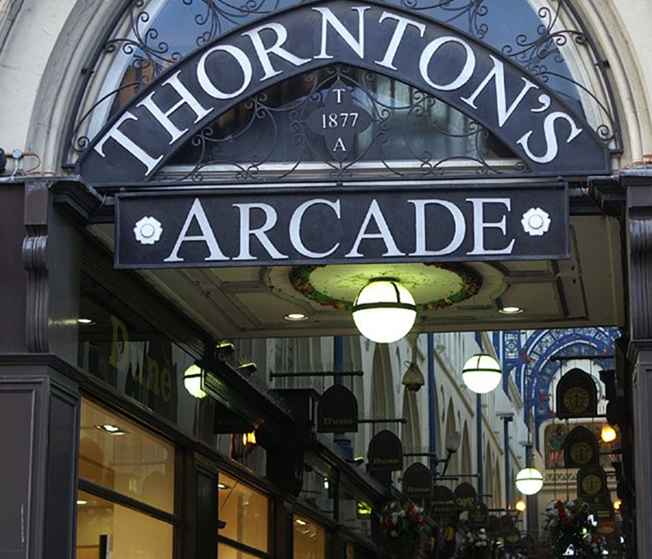 Leeds Victorian en Edwardian Shopping Arcades / Engeland