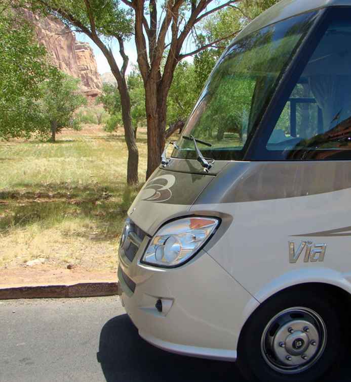 Test drive per camper Recensione del Winnebago Via 25Q / Consigli e suggerimenti