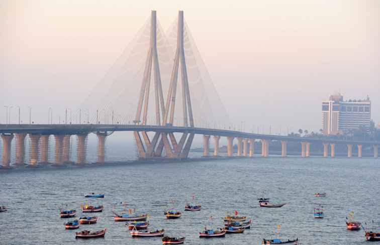 Mumbai Infrastructure 10 platser att besöka / Maharashtra