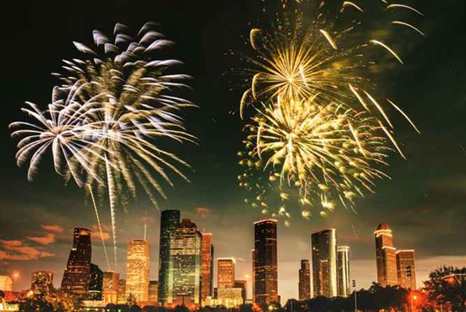 Silvester Events in Houston / Texas