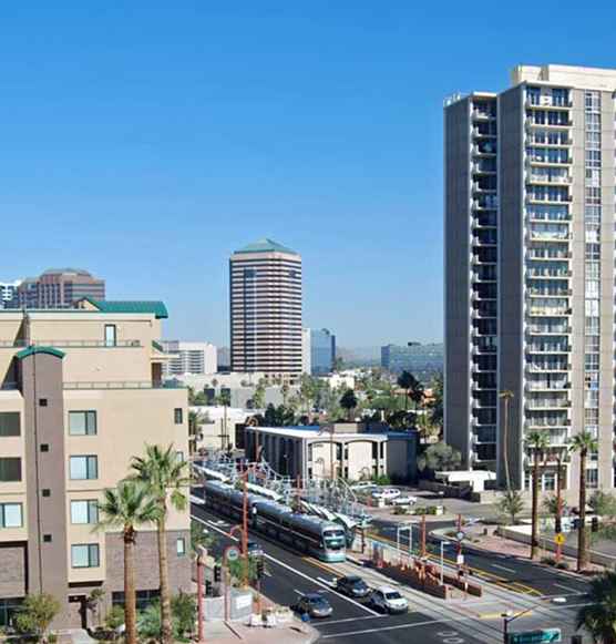 Phoenix / Tempe / Mesa Light Rail 101 Comment monter sur le train / Arizona