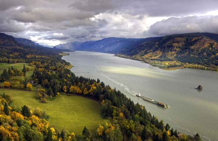 Scenic Driving Tour entlang der Columbia River Gorge / Oregon