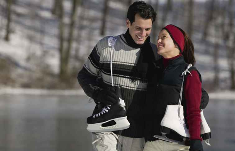 Patinando en Montreal Compra patines de hielo / Montreal