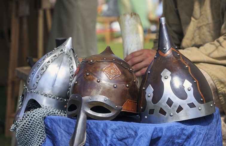 Het Viking-festival in Hafnarfjordur, IJsland / IJsland