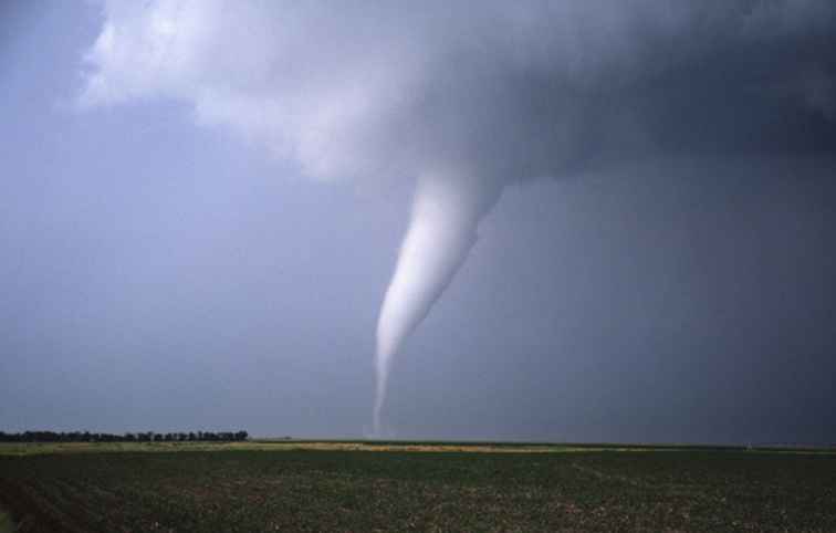 Vad ska man göra under en tornado varning i norra Texas / Texas