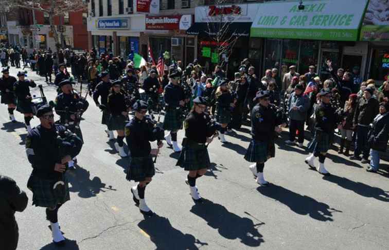 Wanneer zijn St. Patrick's Day-parades in Park Slope en in Bay Ridge? / New York