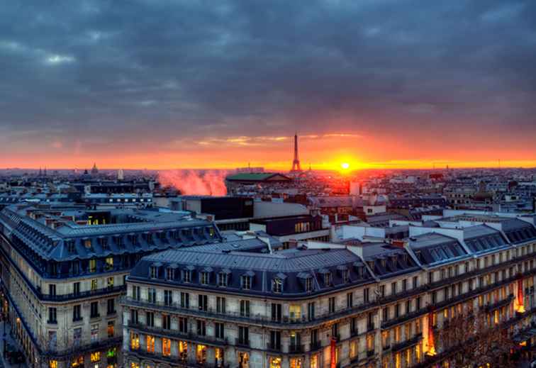 10 lugares más bellos para disfrutar de puestas de sol en París / Francia