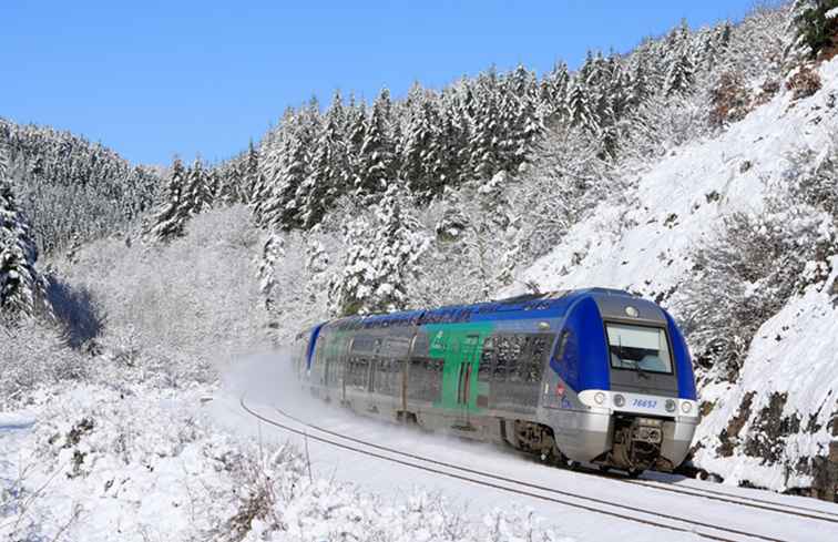 10 scali ferroviari Parigi verso le Alpi francesi / Francia