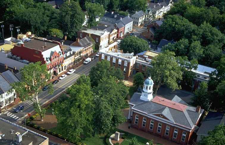 20 grandes ciudades pequeñas cerca de Washington, D.C. / Washington DC.