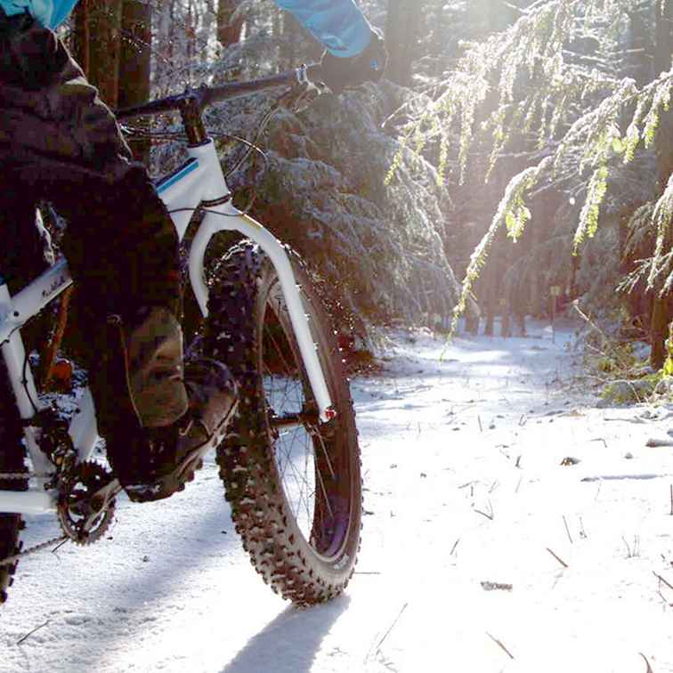 5 große Ziele für Winter Fat Biking / Wintersport