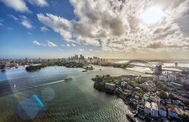 5 meest romantische locaties voor buitenlocaties in Sydney / Australië