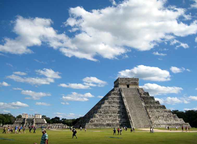 Oude Maya-sites van het schiereiland Yucatan / 