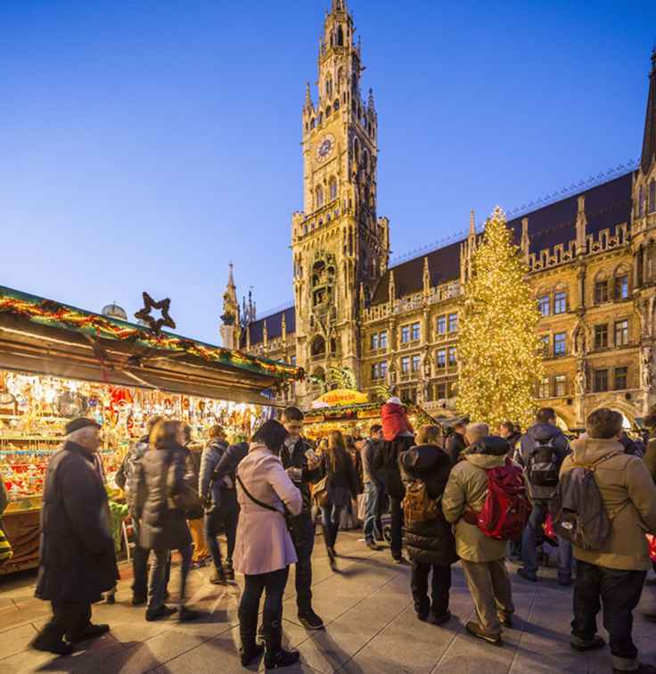 Kerstmis in München / Duitsland