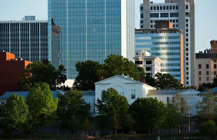 Dîner au centre ville de Little Rock / Arkansas