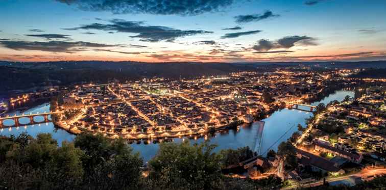 Guía de Cahors en el valle del Lot de Francia / Francia