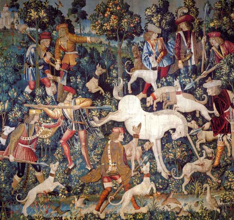Hur man ser Unicorn Tapestries i New York, Paris och Skottland