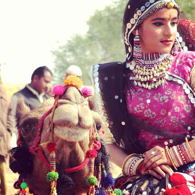 Festival del desierto de Jaisalmer / Rajasthan