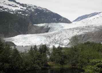Tour fotografico del ghiacciaio Mendenhall, Juneau, Alaska
