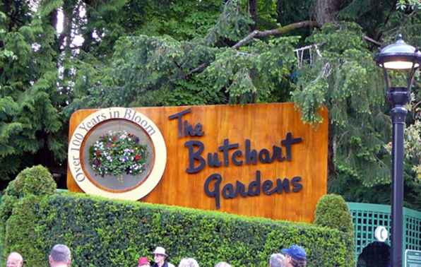 Bilder från Victoria's Butchart Gardens / Victoria