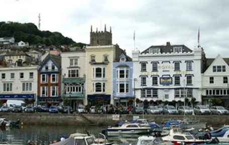 Bilder av Dartmouth i South Devon / england