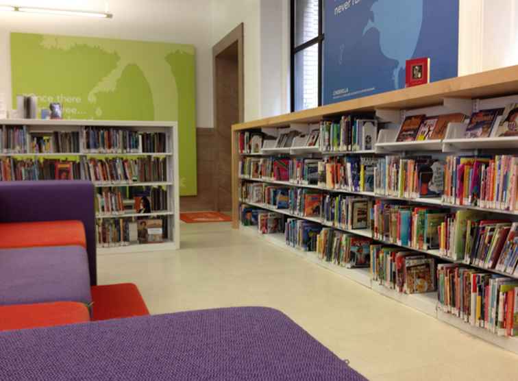 Ubicaciones de bibliotecas públicas en el condado de Wake
