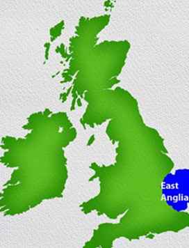 Voorgestelde reisbeschrijving Drie tot zes dagen in het oosten van Engeland / Engeland