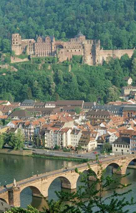 Het kasteel van Heidelberg / Duitsland