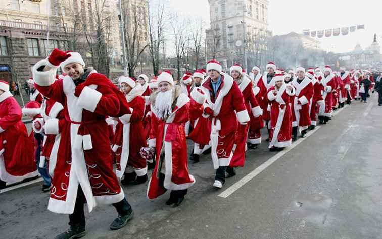 Die Wahrnehmung von Santa Claus in der Ukraine / Ukraine