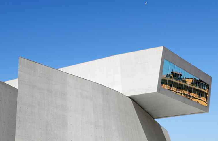 De sex museerna utformade av Zaha Hadid