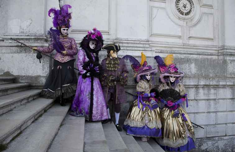 Tips för att gå till Carnevale i Venedig / Italien