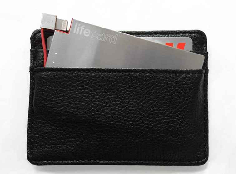 Dos formas de tamaño de billetera para garantizar que su teléfono nunca se quede sin jugo
